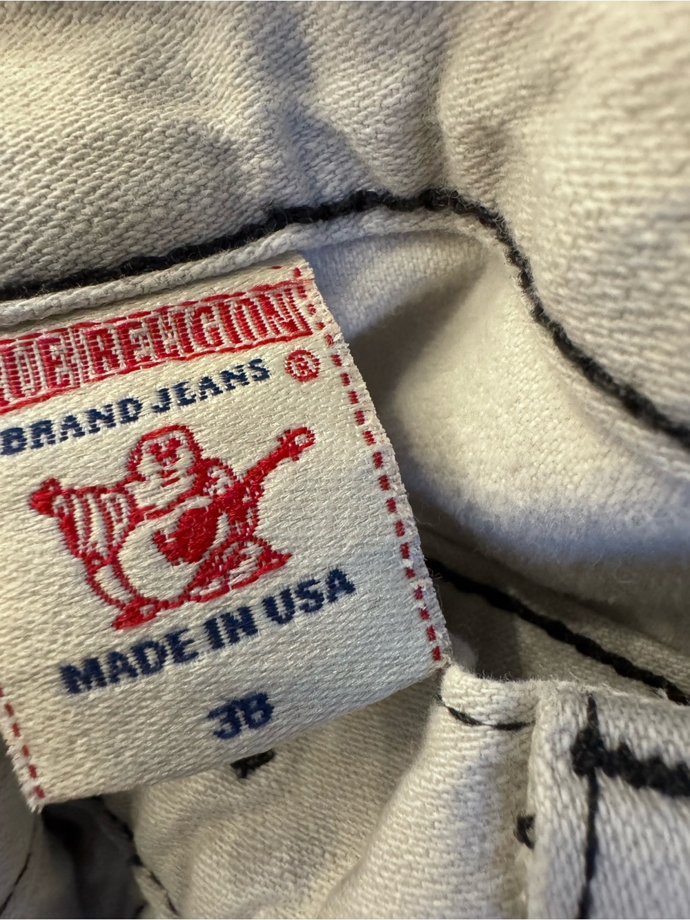 Men’s True Religion “Ricky” Jeans 38 - Picture 11 of 12